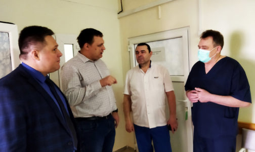 Состоялась рабочая поездка в составе группы Внештатного онколога области Щетинина К.В.